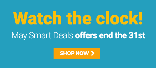 May Smart Deals end the 31st. 