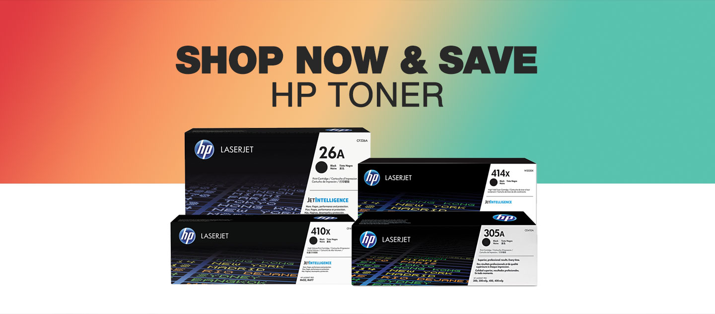 Shop Now & Save HP Toner 